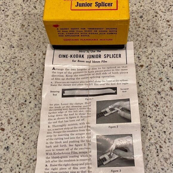 Vintage Kodak Cine Film JUNIOR SPLICER - Picture 11 of 14